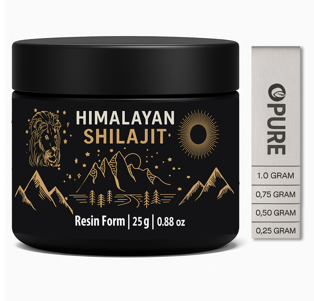 Buy Pure Himalayan Shilajit Resin | Free Shilajit Spoon!