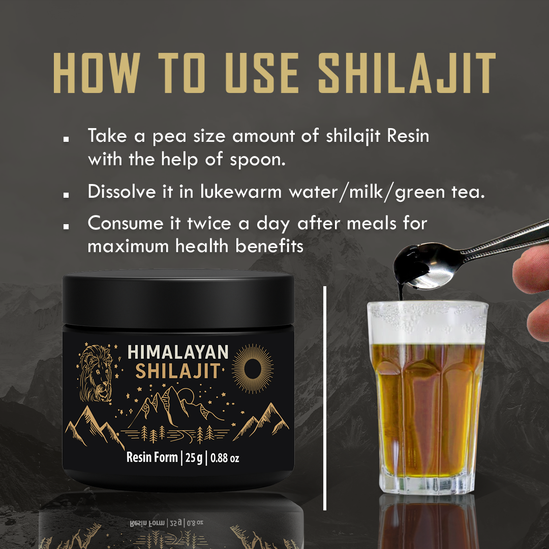 Himalayan Shilajit Resin | Free Shilajit Spoon!