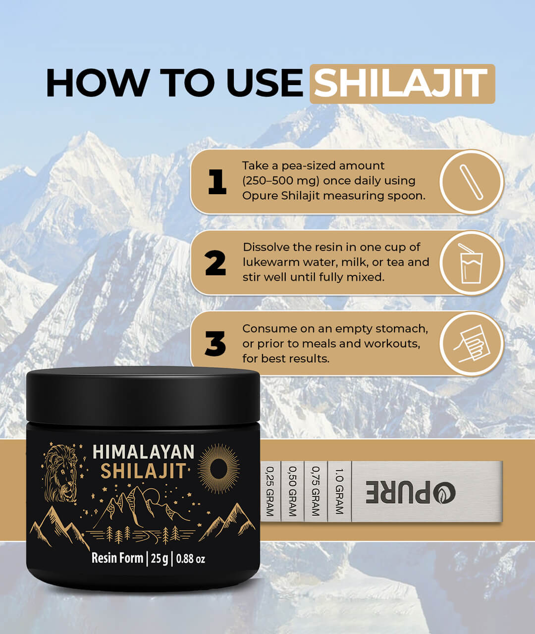 Buy Pure Himalayan Shilajit Resin UK | 100% Authentic & Lab-Tested