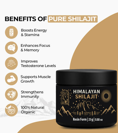 Buy Pure Himalayan Shilajit Resin UK | 100% Authentic & Lab-Tested