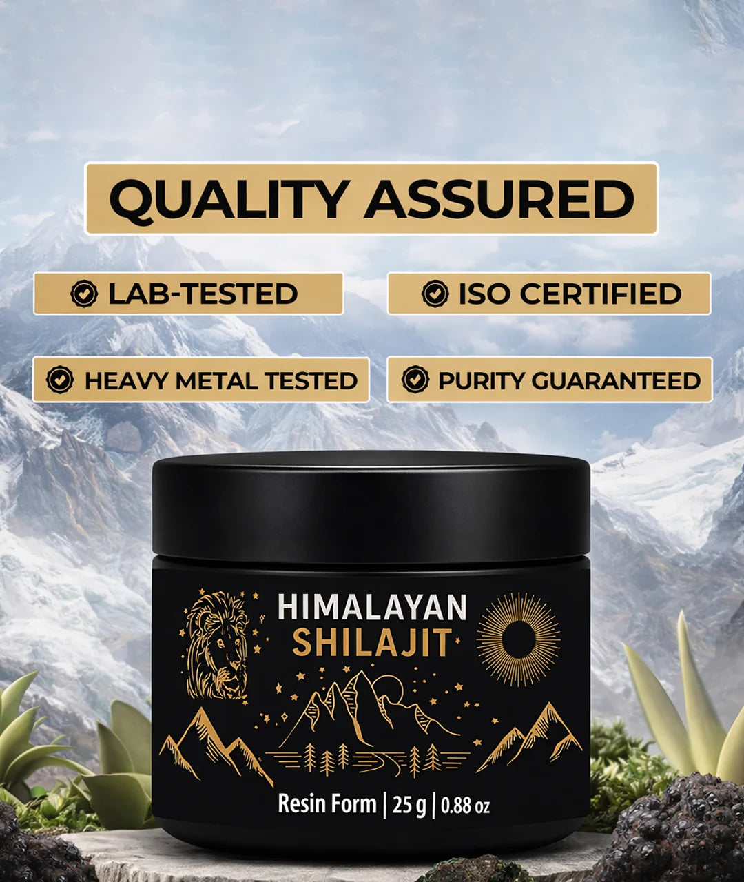 Shilajit Quality Assured